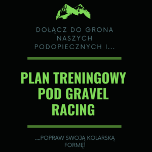 Pełen okres 28 tygodniowego planu treningowego pod gravel racing